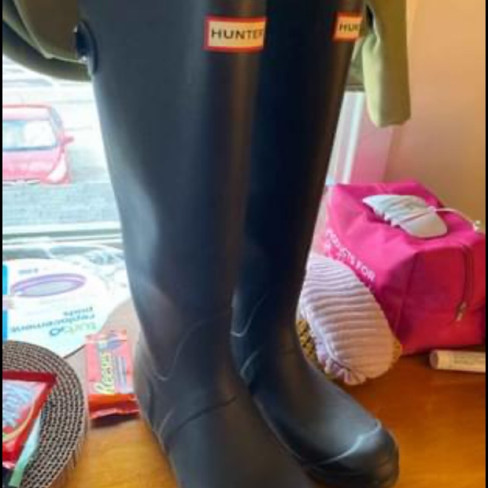 Hunter rain boots